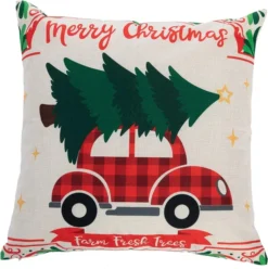 4pcs Rustic Farmhouse Christmas Pillow Covers 18x18in -Christmas Decoration Shop Christmas Farmhouse Pillow Cover 4 Pcs 4 result 600x603 1