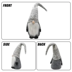 Christmas Grey Plush Swedish Santa -Christmas Decoration Shop Christmas Gnome Swedish Santa Tomte Plush Grey 6 result 600x600 1