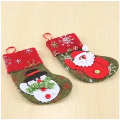 12pcs 3D Mini Christmas Stockings Decoration -Christmas Decoration Shop Christmas Mini 3D Stockings 12Pcs 2 result 600x600 1