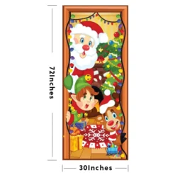 Christmas Multi-characters Door Cover, 3Pcs -Christmas Decoration Shop Christmas Multi characters Door Cover 3Pcs 4 result 600x600 1