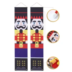 Life Size Nutcracker Outdoor Wall Christmas Banner -Christmas Decoration Shop Christmas Nutcracker Hanging Door Banner 3 result 600x600 1