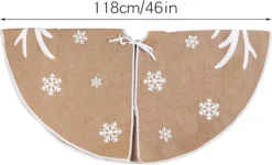 Reindeer Christmas Tree Skirt 48in -Christmas Decoration Shop Christmas Tree Skirt Reindeer 48in 7 result 600x365 1