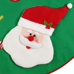 Santa Claus Christmas Tree Skirt 48in -Christmas Decoration Shop Christmas Tree Skirt Santa 48in 5 result 600x600 1