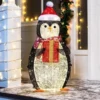 Light Up Penguin Christmas Decoration 3ft -Christmas Decoration Shop Cotton Penguin LED Yard Light 3ft 3 600x600 1