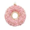 King Of Christmas Pink Sprinkled Donut Glass Ornament (4 Pack) -Christmas Decoration Shop DOUGHNUT 565cabac be21 4465 893f ccd46774e099