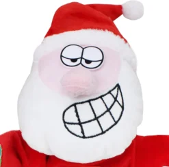 Dancing Santa Claus Window Cling 9 Dancing Santa Claus Window Cling -Christmas Decoration Shop Dancing Santa Claus Window Cling 3 result 600x593 1