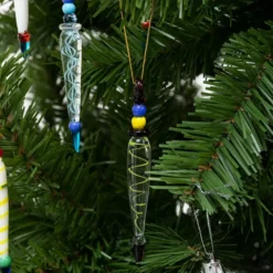 12pcs Christmas Tree Colorful Glass Icicle Ornaments -Christmas Decoration Shop Glass Icicle Ornaments 12 Pcs 6 result 600x600 1