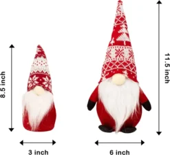 6Pcs Gnome Family Set -Christmas Decoration Shop Gnome Family Set 6 Pcs 3 result 600x546 1