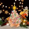 9.25in Prelit Gold Ceramic Tabletop Christmas Tree -Christmas Decoration Shop Gold Ceramic Christmas Tree 9in 1 result 600x600 1