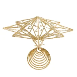 Gold Eight-point Star Tree Topper, Warm White -Christmas Decoration Shop Gold Eight point Star Tree Topper Warm White 5 result 600x600 1