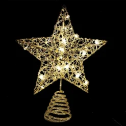 20 LED Lighted Christmas Tree Toppers Decoration