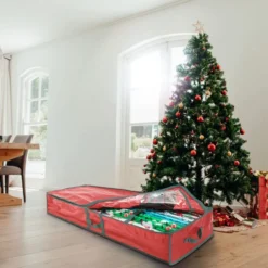 Red Christmas Gift Wrap Storage Box 40in -Christmas Decoration Shop Green Christmas Gift Wrap Storage Box 40in 6 2 600x600 1