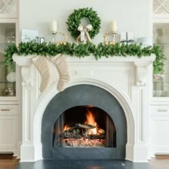 King Of Christmas 9' X 12" Cypress Spruce Garland Unlit -Christmas Decoration Shop KOC2021CypressSpruce 3 69705900 e733 4330 8bda 6d763a914d2a