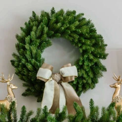 King Of Christmas 24" King Fraser Fir Wreath Unlit