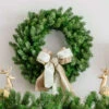 King Of Christmas 24" Cypress Spruce Wreath Unlit -Christmas Decoration Shop KOC2021cypress 51
