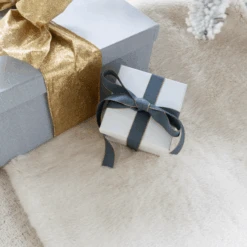 King Of Christmas 72" King Snow Faux Fur Tree Skirt -Christmas Decoration Shop KOC2022TreePicksbeforeRetouching 62 9872f5f2 ccde 4a3d 8e84 91dd2b47ab78