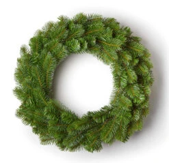 King Of Christmas 24" King Douglas Fir Wreath Unlit