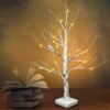 24 LED Centerpiece Tabletop Bonsai Tree 24in -Christmas Decoration Shop LED Birch Tree with 24 Warm White Lights 24in 1 result 600x600 1