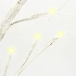 24 LED Centerpiece Tabletop Bonsai Tree 24in -Christmas Decoration Shop LED Birch Tree with 24 Warm White Lights 24in 4 result 600x600 1