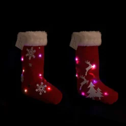 Light Up Christmas Stockings -Christmas Decoration Shop Light Up Christmas Stockings 3 result 600x600 1