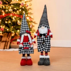 Long Leg Standing Gnome Couple(Black Buffalo) 23in -Christmas Decoration Shop Long Leg Standing Gnome CoupleBlack Buffalo 23in 6 result 600x600 1