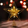 Metal Gold Star Tree Topper With Warm White LED Lights -Christmas Decoration Shop Metal Gold Star Tree Topper with Warm White LED Lights 2 result 600x600 1
