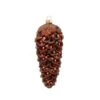 King Of Christmas Pinecone Glass Ornament (4 Pack) -Christmas Decoration Shop PINECONE