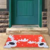 Peeking Reindeer Christmas Doormat -Christmas Decoration Shop Peeking Reindeer Doormat 1 result 600x600 1