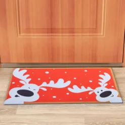 Peeking Reindeer Christmas Doormat -Christmas Decoration Shop Peeking Reindeer Doormat 6 result 600x600 1