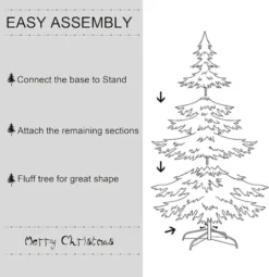 Prelit Christmas Tree With Decoration Kit 6ft -Christmas Decoration Shop Prelit Christmas Tree with Decoration Kit 6ft 5 600x619 1