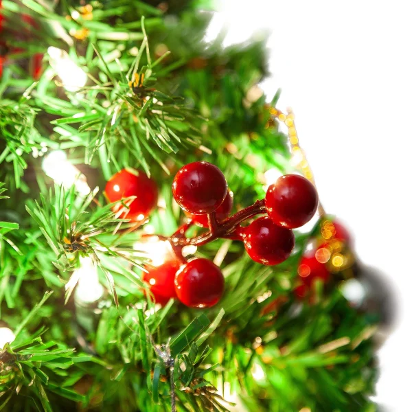 Mini Artificial Tabletop Christmas Tree Kit 23in 5 Mini Artificial Tabletop Christmas Tree Kit 23in - Image 3