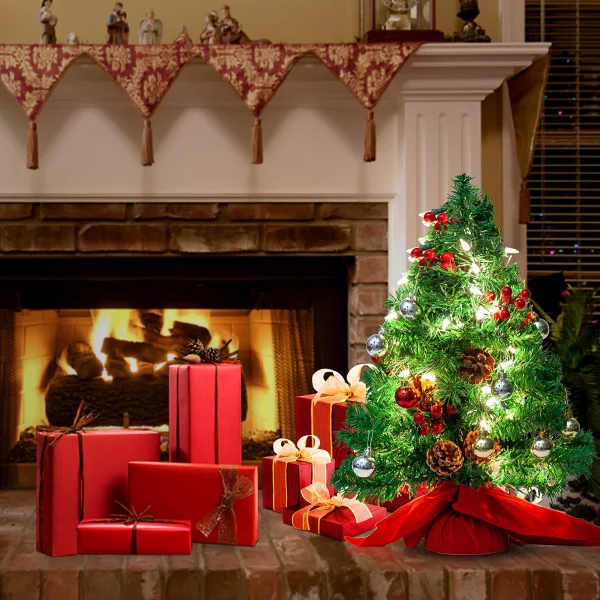 Mini Artificial Tabletop Christmas Tree Kit 23in 7 Mini Artificial Tabletop Christmas Tree Kit 23in - Image 5