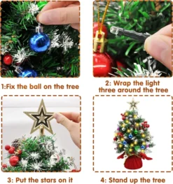 Prelit Snow Flocked Artificial Christmas Tree 21in 11 Prelit Snow Flocked Artificial Christmas Tree 21in -Christmas Decoration Shop Prelit Tabletop Christmas Tree 24in 3 result 600x638 1