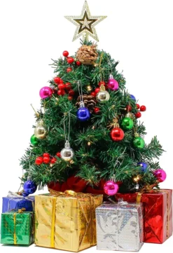 Prelit Tabletop Mini Artificial Christmas Tree 24in -Christmas Decoration Shop Prelit Tabletop Christmas Tree 24in 3 result 600x878 1