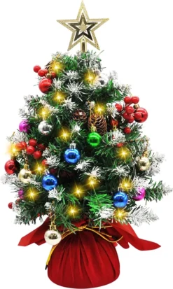 Prelit Snow Flocked Artificial Christmas Tree 21in 13 Prelit Snow Flocked Artificial Christmas Tree 21in -Christmas Decoration Shop Prelit Tabletop Christmas Tree 24in 5 result 600x1004 1