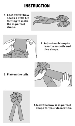 Premium Red Velvet Bows With Gold Wired Edge -Christmas Decoration Shop Premium Red Velvet Bows with Gold Wired Edge 6 result 600x1000 1