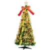 6ft Push Bubble Up Christmas Tree With Lights And Decorations 2 6ft Push Bubble Up Christmas Tree With Lights And Decorations -Christmas Decoration Shop Pull Up Christmas Tree with Accessories 6ft 5
