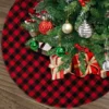Red Buffalo Plaid Christmas Tree Skirt 48in -Christmas Decoration Shop Red Plaid Christmas Tree Skirt 48in 1 result 600x600 1
