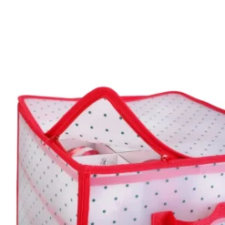 Red Plastic Ornament Storage Box -Christmas Decoration Shop Red Plastic Ornament Storage Box 5 1 600x600 1