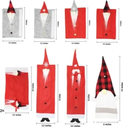 9pcs Gnome Christmas Refrigerator Door Handle Covers 8 9pcs Gnome Christmas Refrigerator Door Handle Covers -Christmas Decoration Shop Refrigerator Handle Covers Gnome 9 Pack 3 result 600x619 1