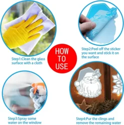 243pcs Christmas Snowflake Window Clings 8 Sheets 13 243pcs Christmas Snowflake Window Clings 8 Sheets -Christmas Decoration Shop Snowflakes Window Clings 243 Pcs 6 result 600x605 1