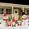 5pcs Snowman And Gnomes Christmas Yard Signs Decor -Christmas Decoration Shop Snowman and Gnome Yard Signs 5 Pack 1 result scaled 600x401 1
