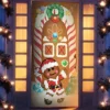 Gingerbread House Door Cover 72in X 30in -Christmas Decoration Shop Sweet Gingerbread Door Cover 1 result