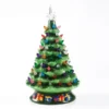 Pre Lit Ceramic Tabletop Christmas Tree 15in -Christmas Decoration Shop Tabletop Prelit Ceramic Christmas Tree with 70 Multicolor Bulbs 15in 1 result 600x600 1