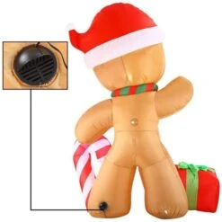 8ft Christmas Inflatable Gingerbread Man Yard Décor 10 8ft Christmas Inflatable Gingerbread Man Yard Décor -Christmas Decoration Shop ginger 3 11da487a 0cbf 4993 a28a e95933d466fd 600x601 1