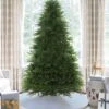 King Of Christmas 10' King Fraser Fir Quick-Shape Artificial Christmas Tree With 1600 Warm White & Multi-Color LED Lights -Christmas Decoration Shop king fraser fir artificial christmas tree