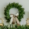 King Of Christmas 24" Yorkshire Fir Wreath With Warm White LED Lights (Battery Operated) -Christmas Decoration Shop yorkshire fir wreath 8792f7f5 4e98 467d 88a1 49138e112079